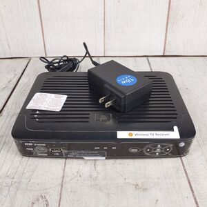 AT&T U-Verse Arris VIP2500 Receiver w/ Power Supply Adapter - TESTED WORKING